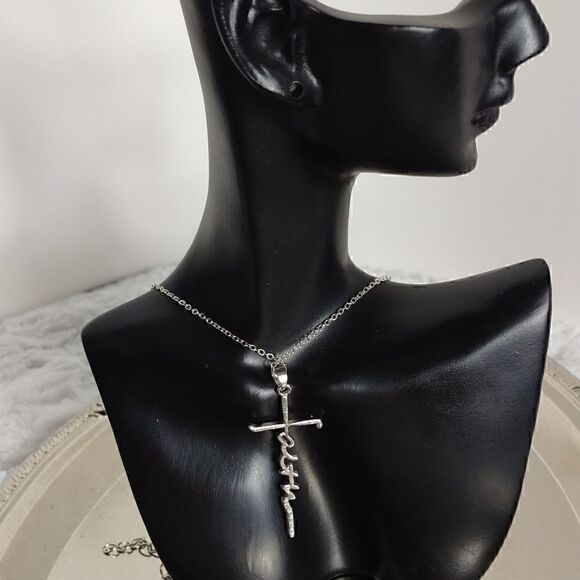 Faith Cross Necklace  - Picture 5 of 5